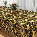 Rectangle Damask Taffeta Tablecloth - New Star Fabrics