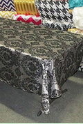 Rectangle Damask Taffeta Tablecloth - New Star Fabrics