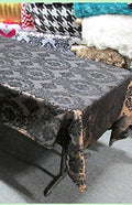 Rectangle Damask Taffeta Tablecloth - New Star Fabrics