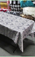 Rectangle Damask Taffeta Tablecloth - New Star Fabrics